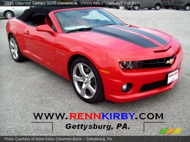 2011 Chevrolet Camaro SS/RS Convertible in Victory Red