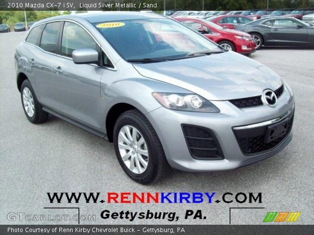2010 Mazda CX-7 i SV in Liquid Silver Metallic
