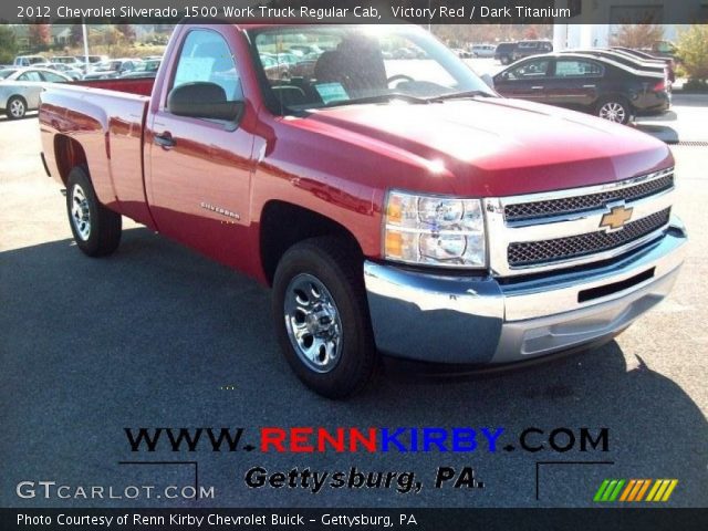 2012 Chevrolet Silverado 1500 Work Truck Regular Cab in Victory Red