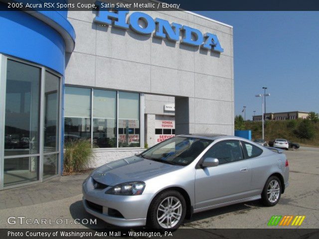 2005 Acura RSX Sports Coupe in Satin Silver Metallic