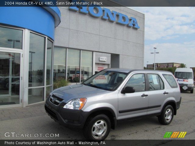 2004 Honda CR-V LX 4WD in Satin Silver Metallic