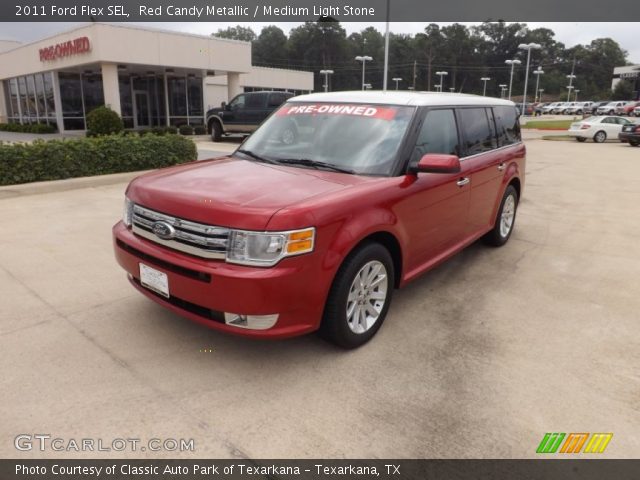 2011 Ford Flex SEL in Red Candy Metallic