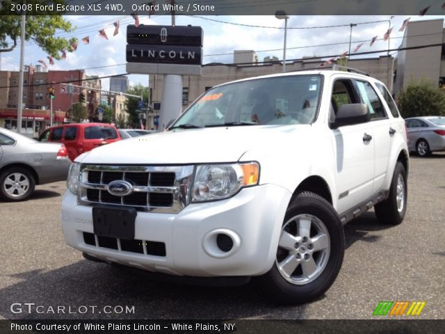 2008 Ford Escape XLS 4WD in Oxford White