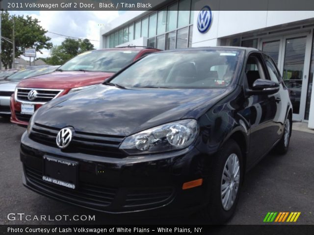 2011 Volkswagen Golf 2 Door in Black