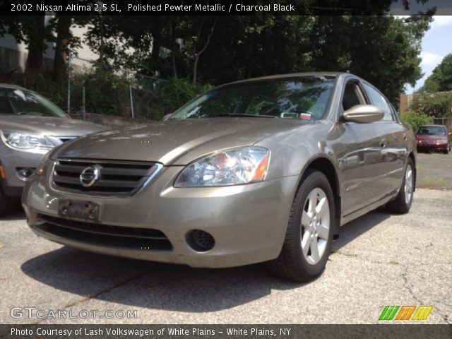 2002 Nissan Altima 2.5 SL in Polished Pewter Metallic
