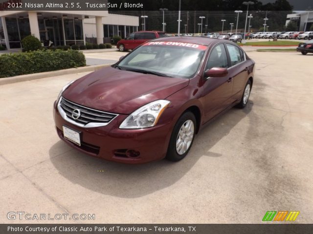 2012 Nissan Altima 2.5 S in Tuscan Sun