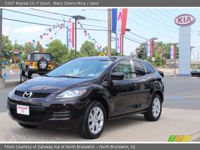 2007 Mazda CX-7 Sport in Black Cherry Mica