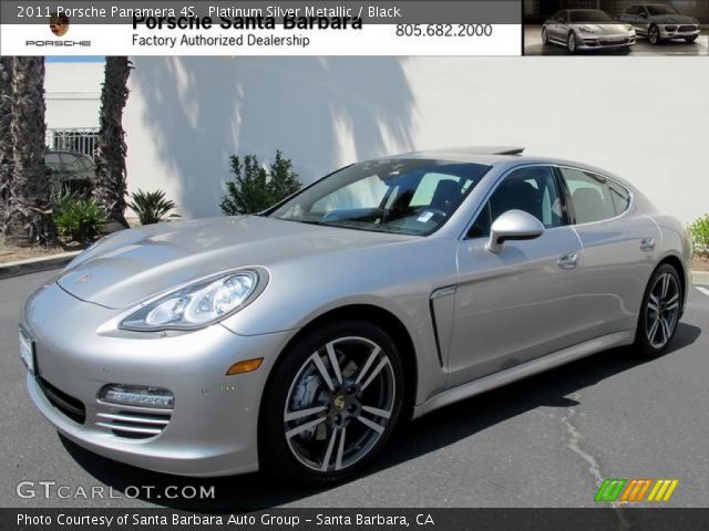 2011 Porsche Panamera 4S in Platinum Silver Metallic