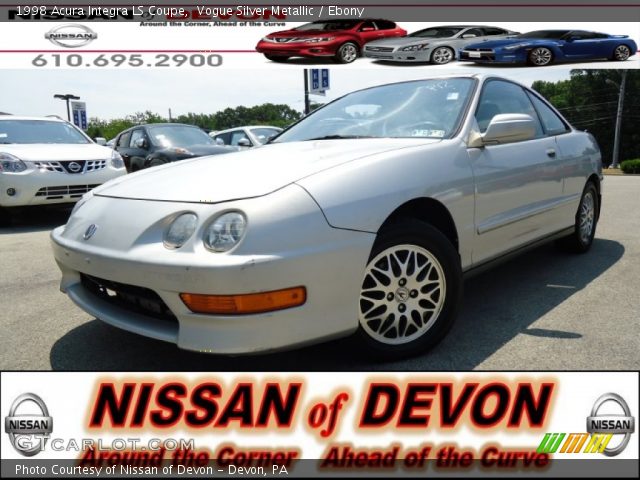 1998 Acura Integra LS Coupe in Vogue Silver Metallic