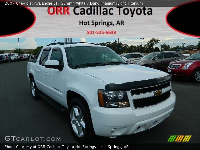 2007 Chevrolet Avalanche LT in Summit White