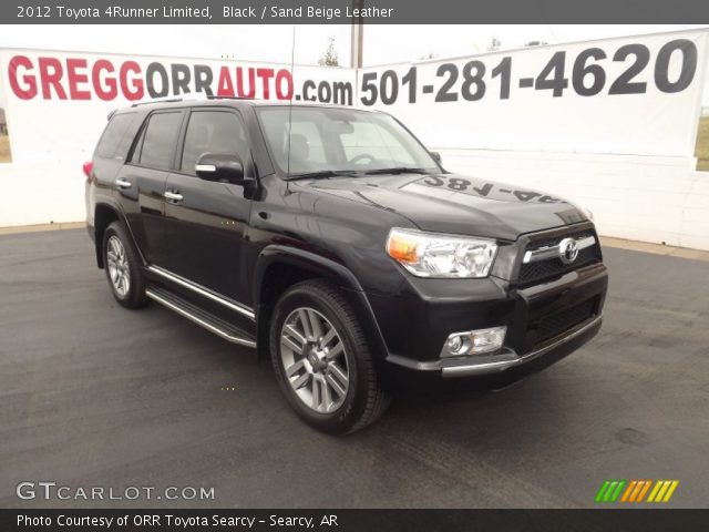 2012 Toyota 4Runner Limited in Black