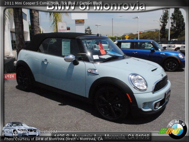 2011 Mini Cooper S Convertible in Ice Blue