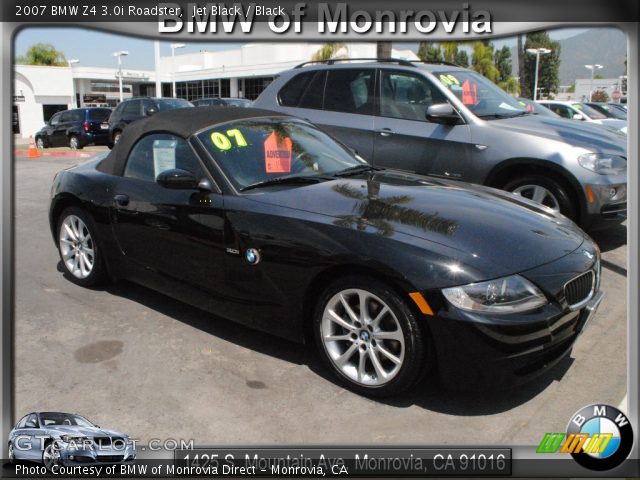 2007 BMW Z4 3.0i Roadster in Jet Black