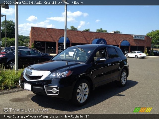 2010 Acura RDX SH-AWD in Crystal Black Pearl