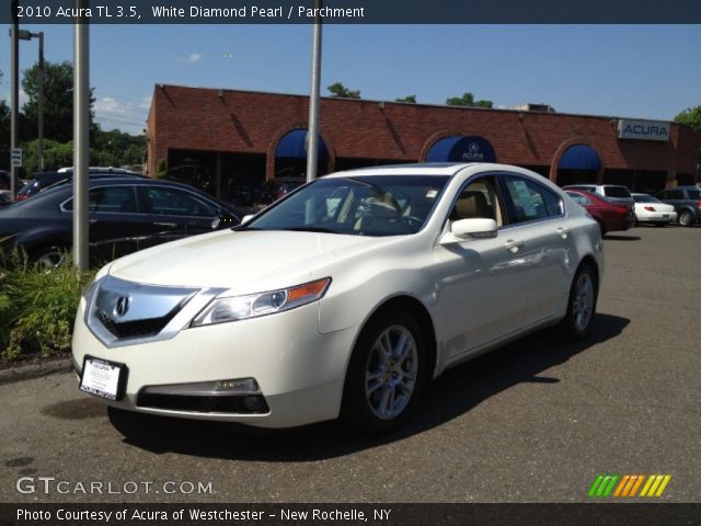 2010 Acura TL 3.5 in White Diamond Pearl