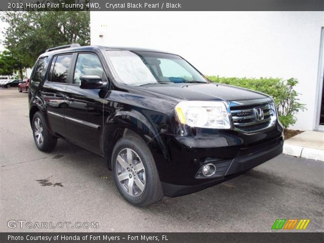 2012 Honda Pilot Touring 4WD in Crystal Black Pearl