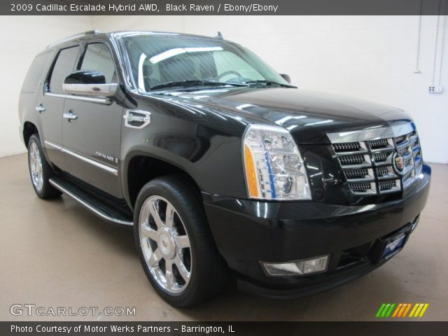 2009 Cadillac Escalade Hybrid AWD in Black Raven