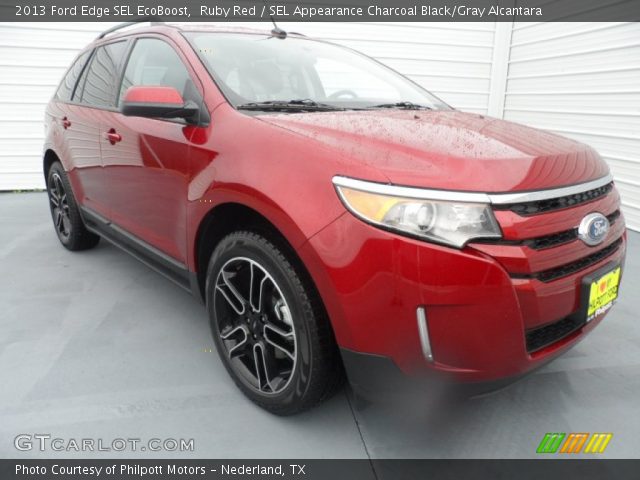 2013 Ford Edge SEL EcoBoost in Ruby Red