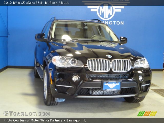 2012 BMW X5 xDrive35d in Jet Black