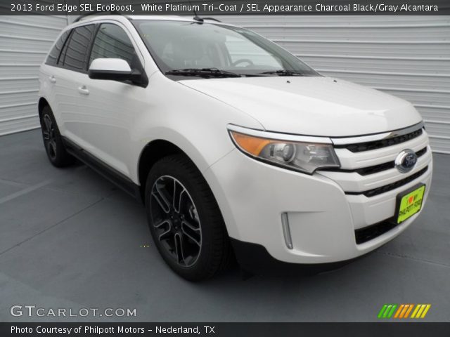 2013 Ford Edge SEL EcoBoost in White Platinum Tri-Coat