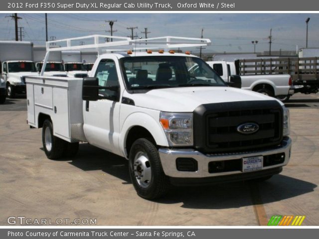 2012 Ford F350 Super Duty XL Regular Cab Utility Truck in Oxford White