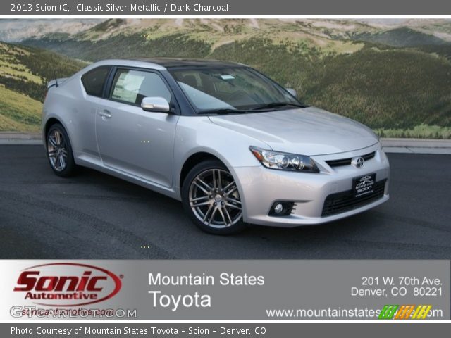 2013 Scion tC  in Classic Silver Metallic