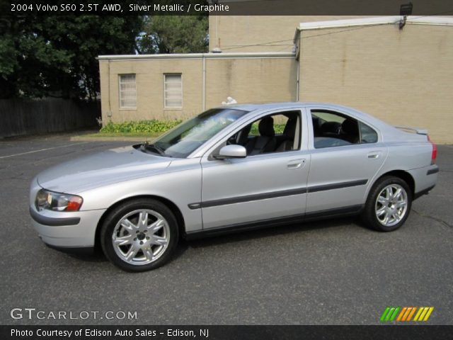 2004 Volvo S60 2.5T AWD in Silver Metallic