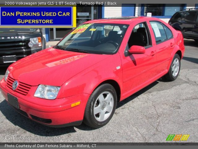 2000 Volkswagen Jetta GLS 1.8T Sedan in Tornado Red