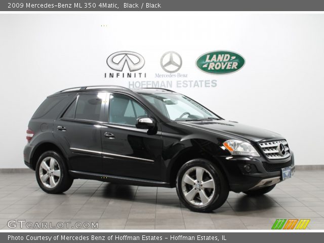 2009 Mercedes-Benz ML 350 4Matic in Black