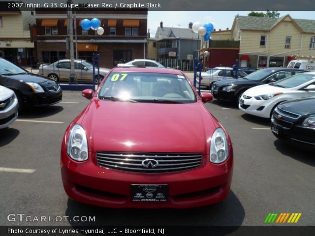 2007 Infiniti G 35 Coupe in Laser Red