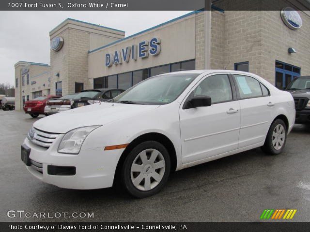 2007 Ford Fusion S in Oxford White