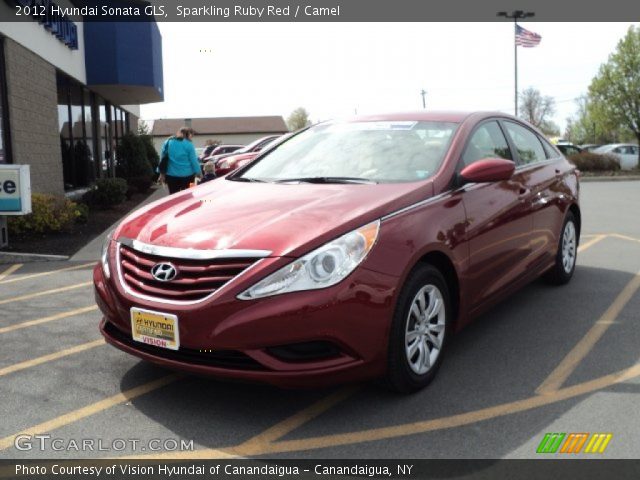 2012 Hyundai Sonata GLS in Sparkling Ruby Red