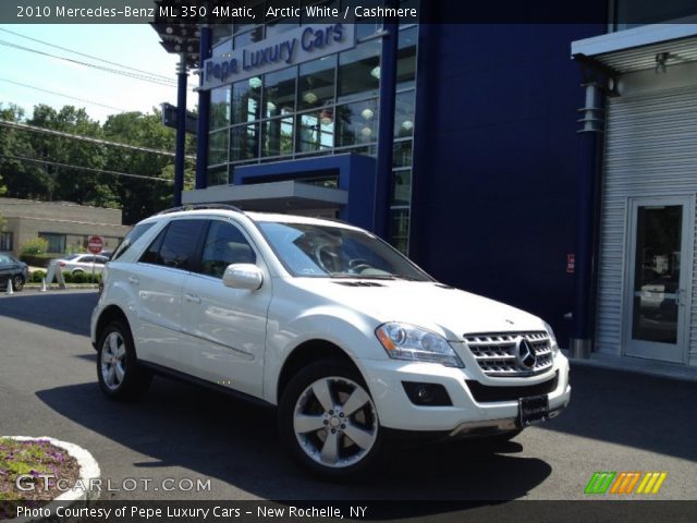 2010 Mercedes-Benz ML 350 4Matic in Arctic White
