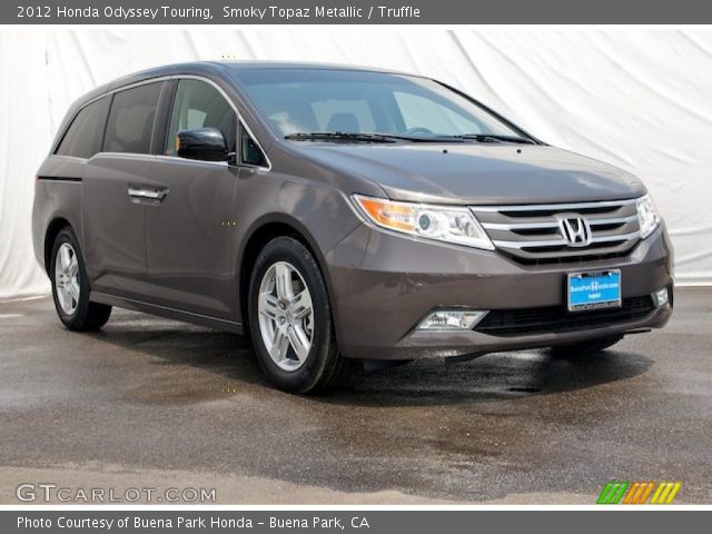 2012 Honda Odyssey Touring in Smoky Topaz Metallic