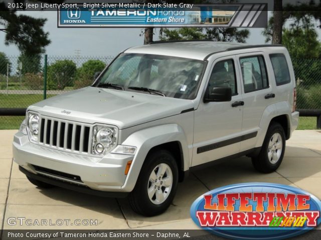 2012 Jeep Liberty Sport in Bright Silver Metallic