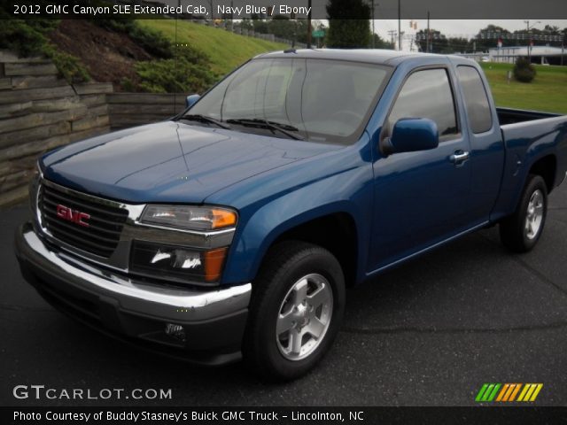 2012 GMC Canyon SLE Extended Cab in Navy Blue