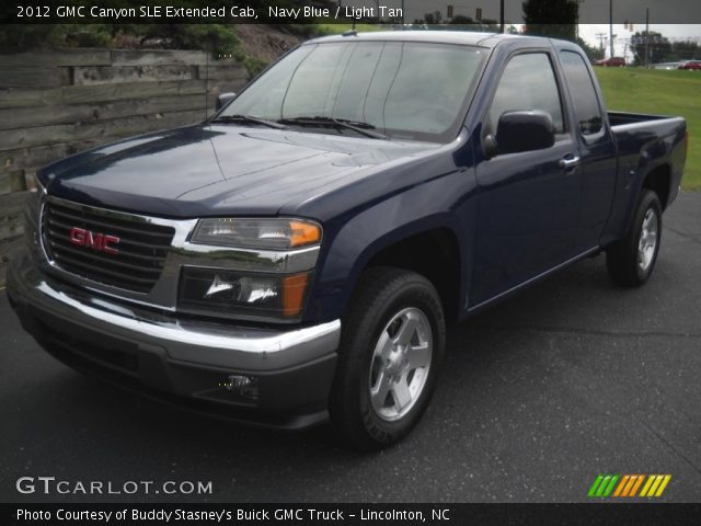 2012 GMC Canyon SLE Extended Cab in Navy Blue