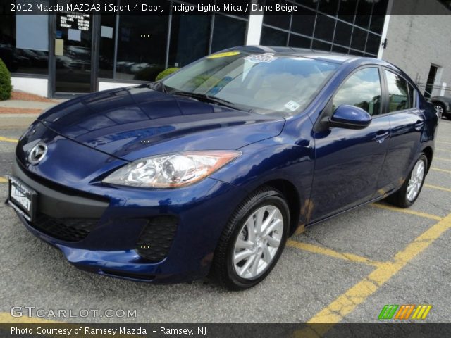 2012 Mazda MAZDA3 i Sport 4 Door in Indigo Lights Mica