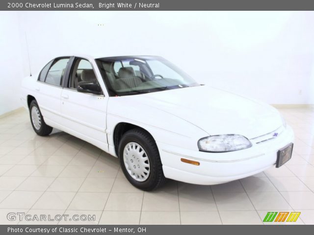 2000 Chevrolet Lumina Sedan in Bright White