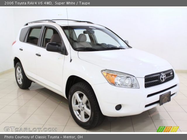 2006 Toyota RAV4 V6 4WD in Super White