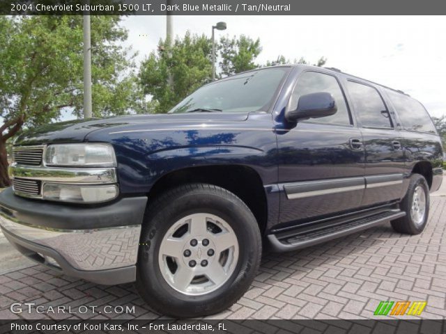2004 Chevrolet Suburban 1500 LT in Dark Blue Metallic