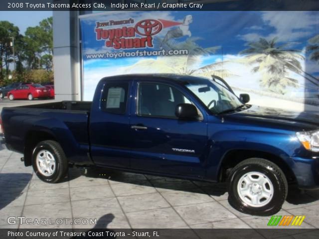 2008 Toyota Tacoma Access Cab in Indigo Ink Pearl