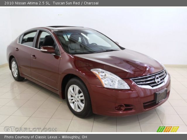 2010 Nissan Altima 2.5 SL in Tuscan Sun Red