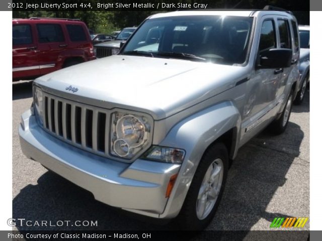 2012 Jeep Liberty Sport 4x4 in Bright Silver Metallic