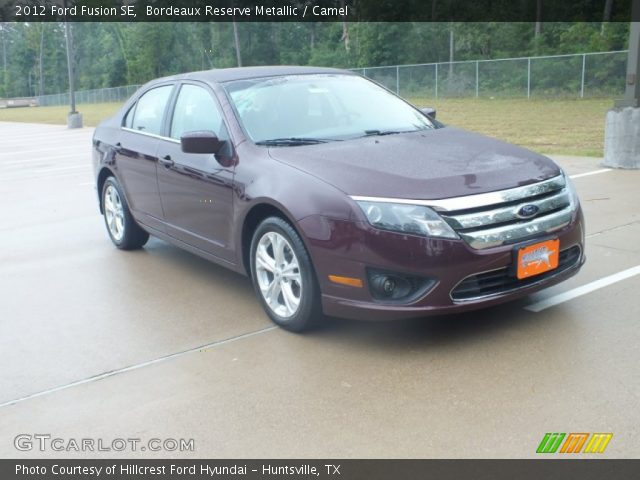 2012 Ford Fusion SE in Bordeaux Reserve Metallic