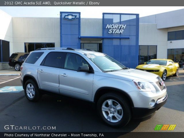 2012 GMC Acadia SLE AWD in Quicksilver Metallic