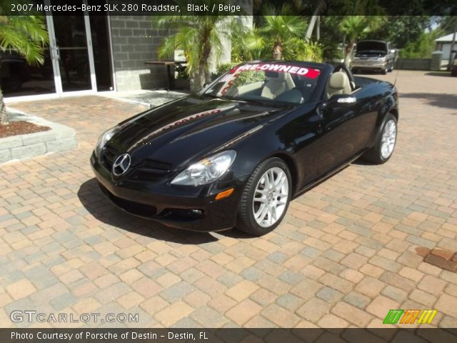 2007 Mercedes-Benz SLK 280 Roadster in Black