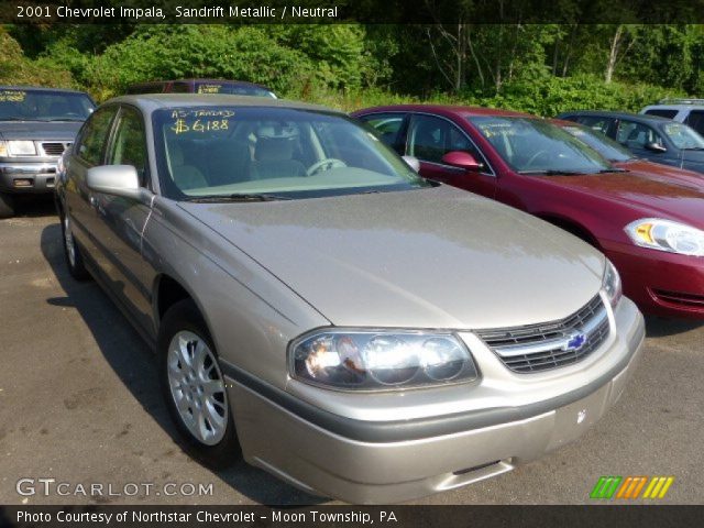 2001 Chevrolet Impala  in Sandrift Metallic