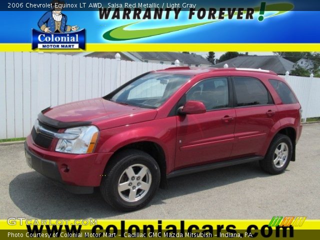 2006 Chevrolet Equinox LT AWD in Salsa Red Metallic