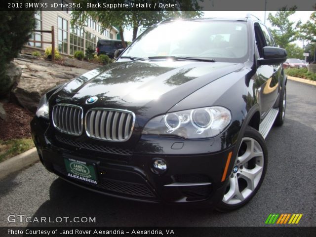 2012 BMW X5 xDrive35d in Black Sapphire Metallic